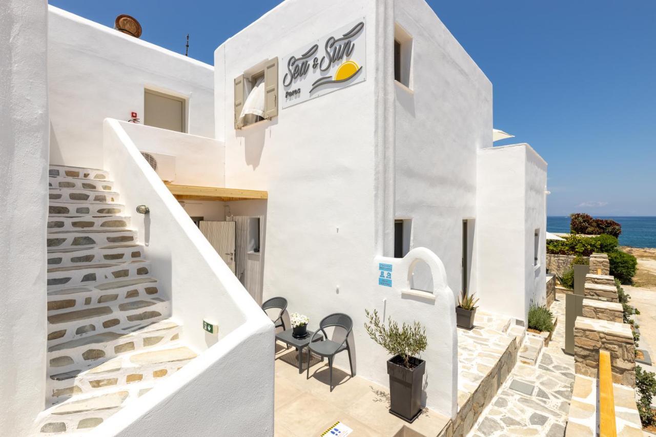 Hotel Sea & Sun Paros Naoussa Esterno foto